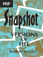 Snapshot Versions of Life by Richard Chalfen | PDF | Ethnography ...