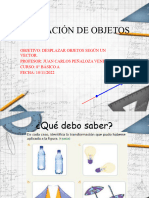 OCTAVO BÁSICO TRASLACIÓN DE OBJETOS CLASE 2