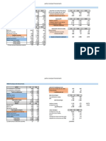 L3 PGE 22-23 MFE Exercices Éléments de Correction - Analyse Des Financements