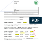 Protocolo, Perfil e Interpretación Del PMA