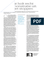 NRC Krant 20230906 4960635 de Staat Holt Recht Op Demonstratie Uit Dat Moet Stoppen