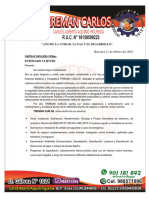 Carta Presentacion 2023