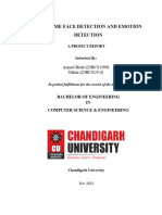 30 Page Sample Format For Project Report of DT