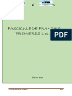 16b-Fascicule Français 1ères L Et S IA PG-CDC Février 2020 (VF) - 1