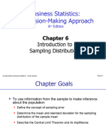 Business Statistics: A Decision-Making Approach: Introduction To Sampling Distributions