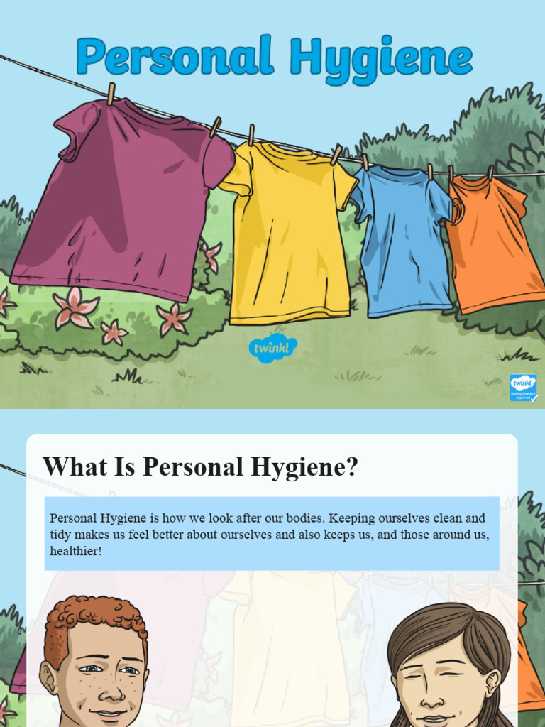 Personal Hygiene Powerpoint PDF Hygiene Health Sciences