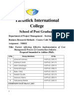 Yardstick International College: School of Post Graduate