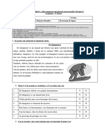 Evaluación Lenguaje UNIDAD 1 (Grupo 1)