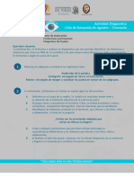 Actividad Diagnostica Ciclo de Formación de Agentes - Venezuela