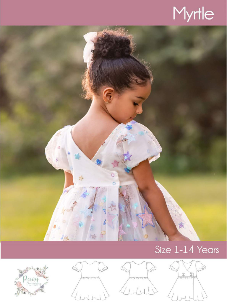Myrtle Dress Sewing Pattern Guide | PDF | Seam (Sewing) | Sewing