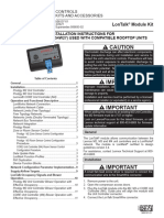 Caution: Lontalk Module Kit Lontalk