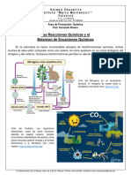 Reacciones Químicas y Balanceo de Ecuaciones (Método de Tanteo y Método de Coeficientes Indeterminados)