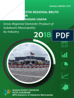 Produk Domestik Regional Bruto Kota Sukabumi Menurut Lapangan Usaha 2018-2022