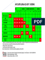 Kalendar Cijepljenja 2017