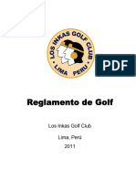 Reglamento de Golf 2011