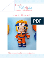 Boneco Naruto Amigurumi