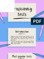 Proficiency Tests