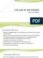 3 Literature Review