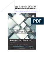 Foundations of Finance Global 9th Edition Keown Solutions Manual