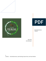 Cafe Verde Report