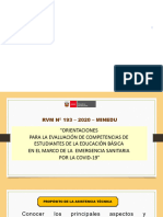 RVM 193-2020-Minedu Evaluación de Competencias