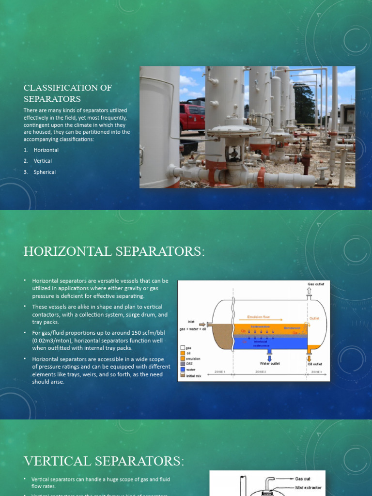 Types of Separators PDF Liquids Applied And Interdisciplinary Physics