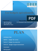 Thème N°6 Les Budgets Opérationnels