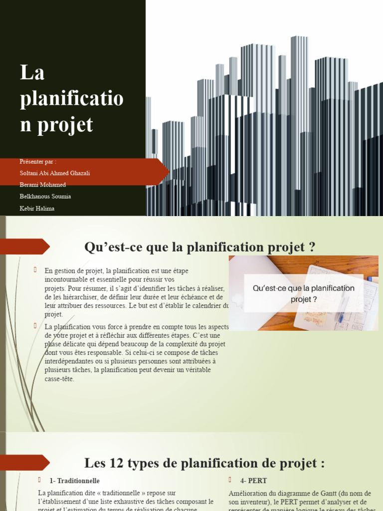 Méthodes de Planification de Projet | PDF | Gestion de projet ...