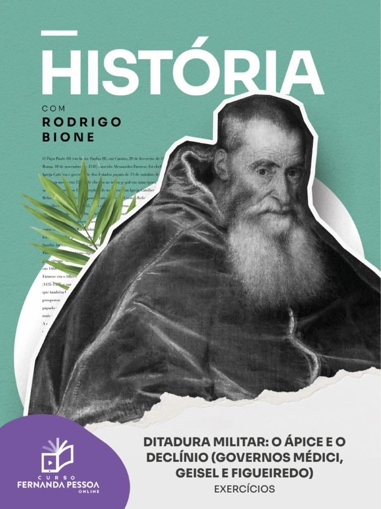 2023_Online_Hist. Brasil_30_Ditadura Militar_Exercícios_HD | PDF ...
