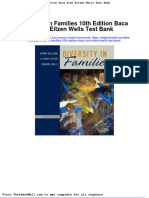 Diversity in Families 10th Edition Baca Zinn Eitzen Wells Test Bank