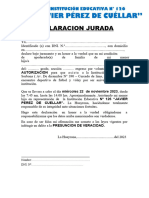 Declaracion - Jurada Visita de Estudios Final