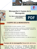 Cuerpo de La Monografía