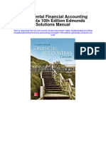 Fundamental Financial Accounting Concepts 10th Edition Edmonds Solutions Manual