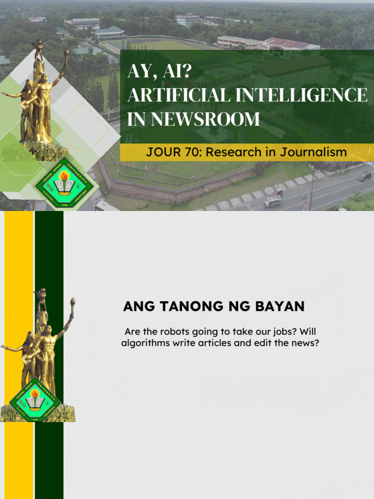 I Artificial Intelligence In Newsrooms Pdf Artificial Intelligence
