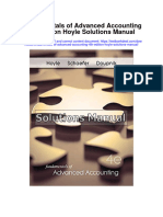 Fundamentals of Advanced Accounting 4th Edition Hoyle Solutions Manual
