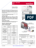 Tuttnauer - Intl - 3870HSG - Technical Specification - Ver 1.0