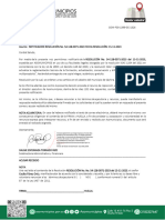 Notificación Resolución - COM-F03-1399-GC-1326 - RAD - 2252