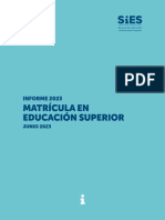 Matricula - en Educacion Superior 2023 SIES