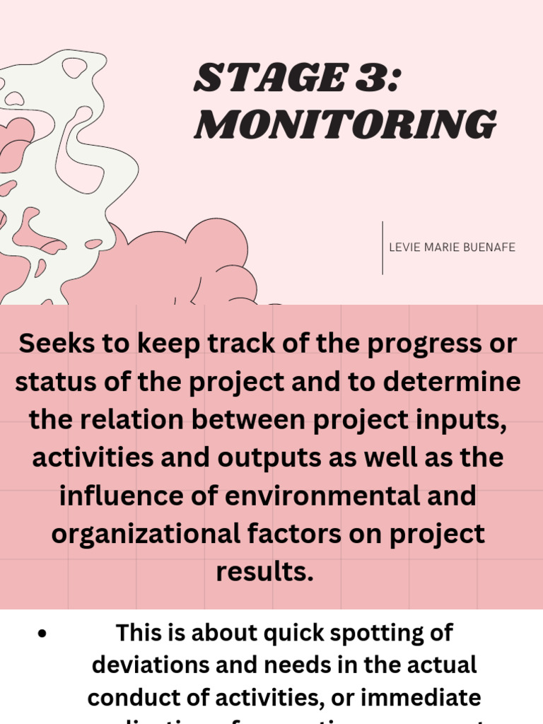 Stage 3 Monitoring PDF