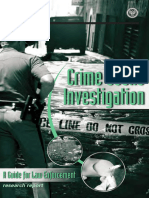Investigacion de La Escena Del Crimen