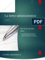 La Lettre Administrative