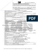 Tema 1.1 y 1.2. Present and Past Simple and Continuous I (SS)