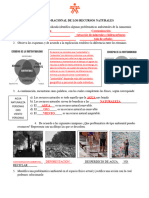 Guia 3 - 1 Sesión - Uso Racional de Recursos Natuales PDF