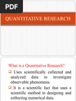 Quantitative Research