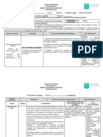 Plano Didactico Leyes de Newton FISICA