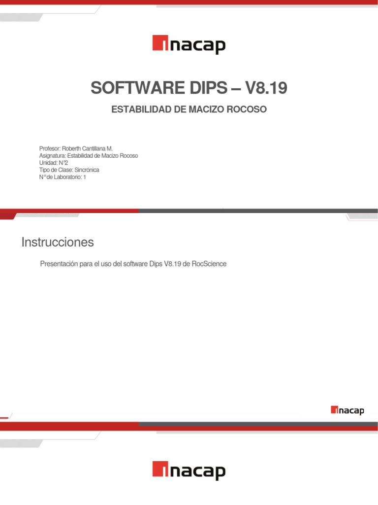 Guía de Uso del Software Dips V8.19 | PDF | Medición | Informática