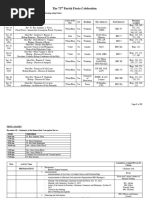 The 72nd Parish Fiesta Celebration Plans