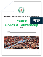 Year 8 Civics Citizenship 2023