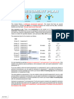 FAC3764 - Assessment Plan