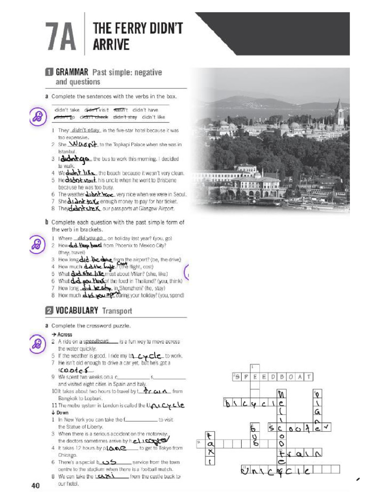 7ab Workbook | PDF
